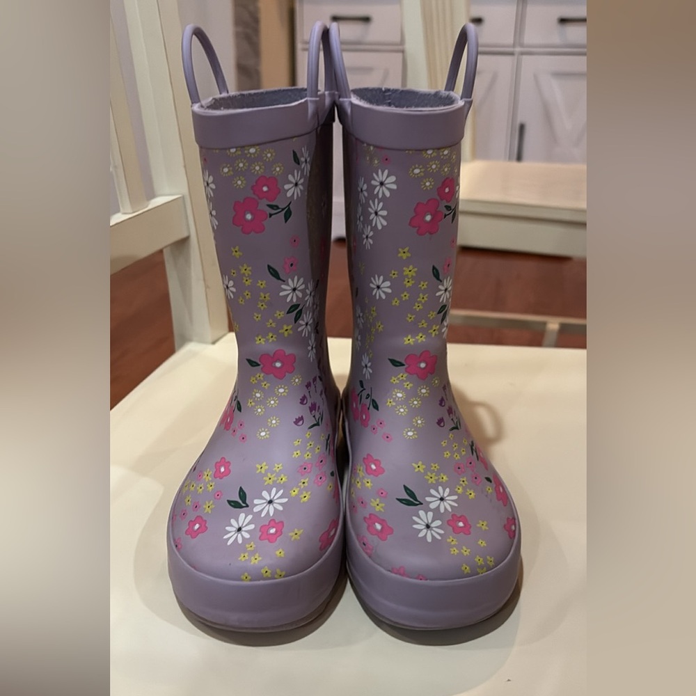 Tucker + Tate Floral Patterned Rain Boots